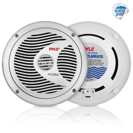 Pyle 150 Watts 6.5"2 Way Marine Speakers PLMR60S